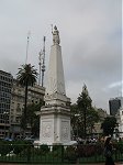 Buenos Aires Plaza de Mayo obelisk