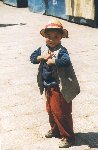 Boy at Barkhor square