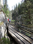 Bow Valley Canyon path