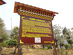 Chime Lhakhang sign