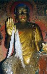 Buddha image in Gyantse