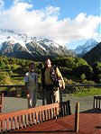Mt Cook Marion & Jaap at terrace