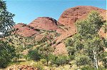 Olgas valley of the winds