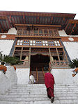 Punakha dzong entry