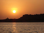 Ramathra sunset on lake