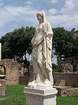 Rome Forum vestal virgin