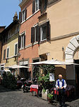 Rome Trastevere restaurant