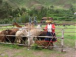 Sacred valley woman