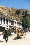 Tibetan quarter in Shigatse