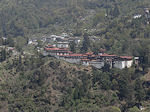 Trongsa sight on dzong