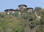 Trongsa watch tower from dzong