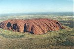 Uluru from heli