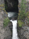 Wells Gray Spahats plunge pool