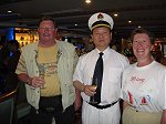 Yangtse cruise captain's party