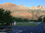 Zion from hotel