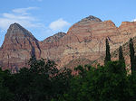 Zion from hotel