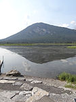 Banff Vermilion Lakes reflection