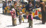 Family at Barkhor square
