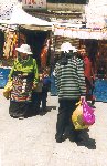 Women at Barkhor square