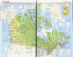 Canada map