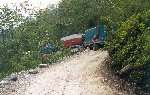 Friendship highway between Zhangmu and Kodari