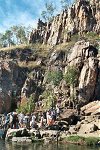 Katherine people walk