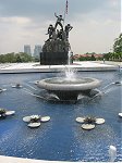 National monument and fontain