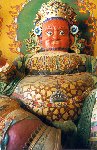 Inside Gyantse's monastery