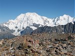 Mt Cook from glacier