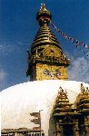 Swayambunath stupa