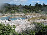Whakarewarewa blue pools